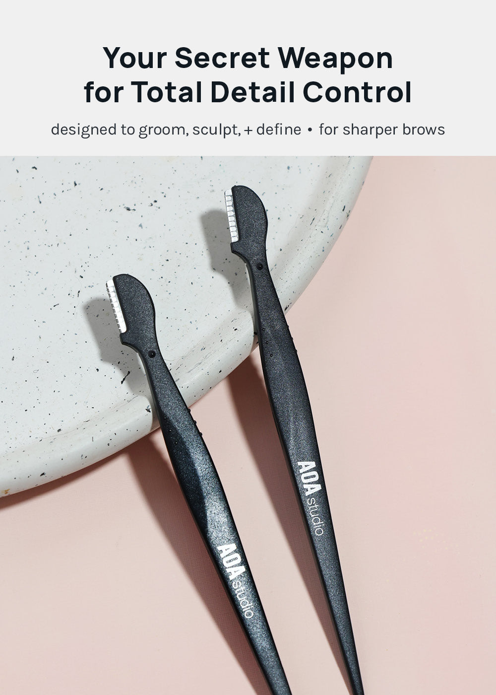 AOA Detail Eyebrow Razors