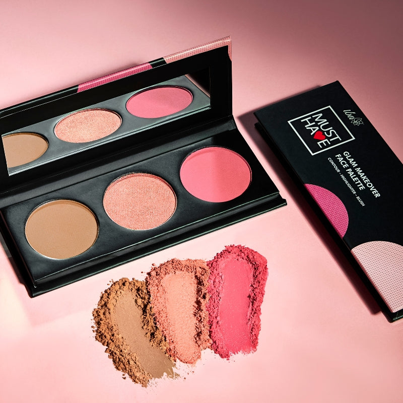 Iba Must Have Glam Makeover Face Palette, 12 g