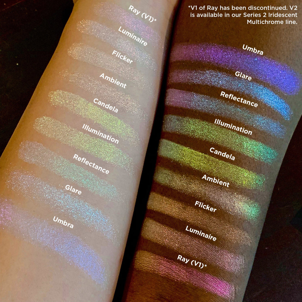 Luminaire | Series 1 Iridescent Multichrome Eyeshadow