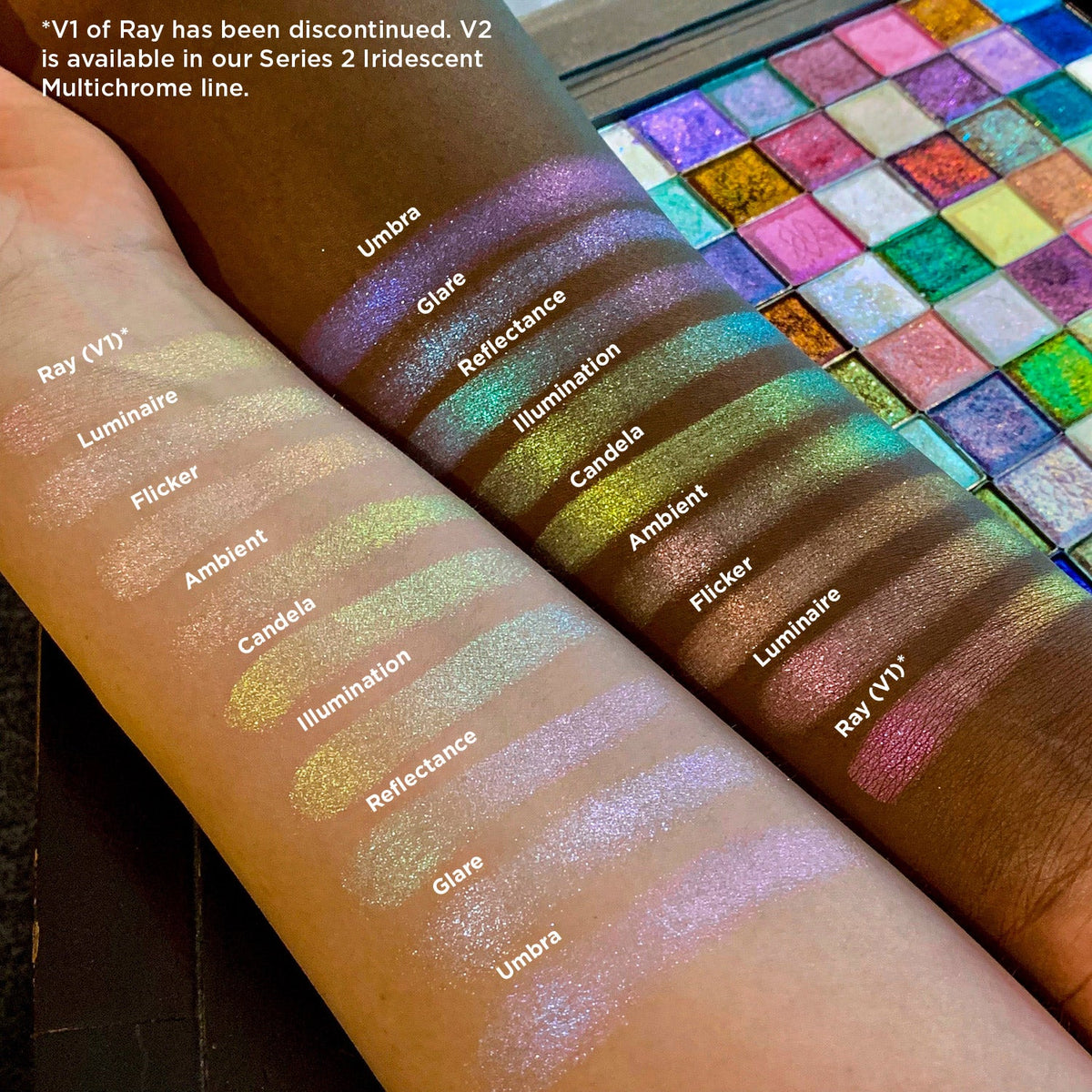 Luminaire | Series 1 Iridescent Multichrome Eyeshadow