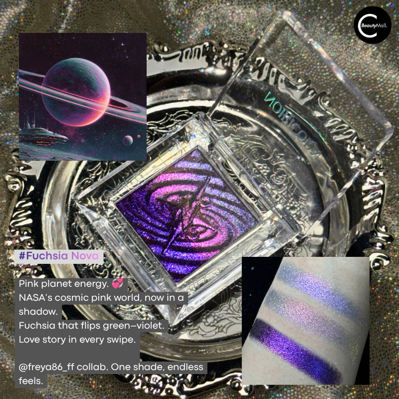 NOIRICORN X @freya86_ff Astral Archive Pigment Singles - Fuchsia Nova