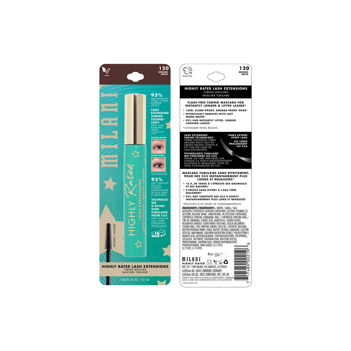 Highly Rated Lash Extensions Lengthening Tubing Mascara