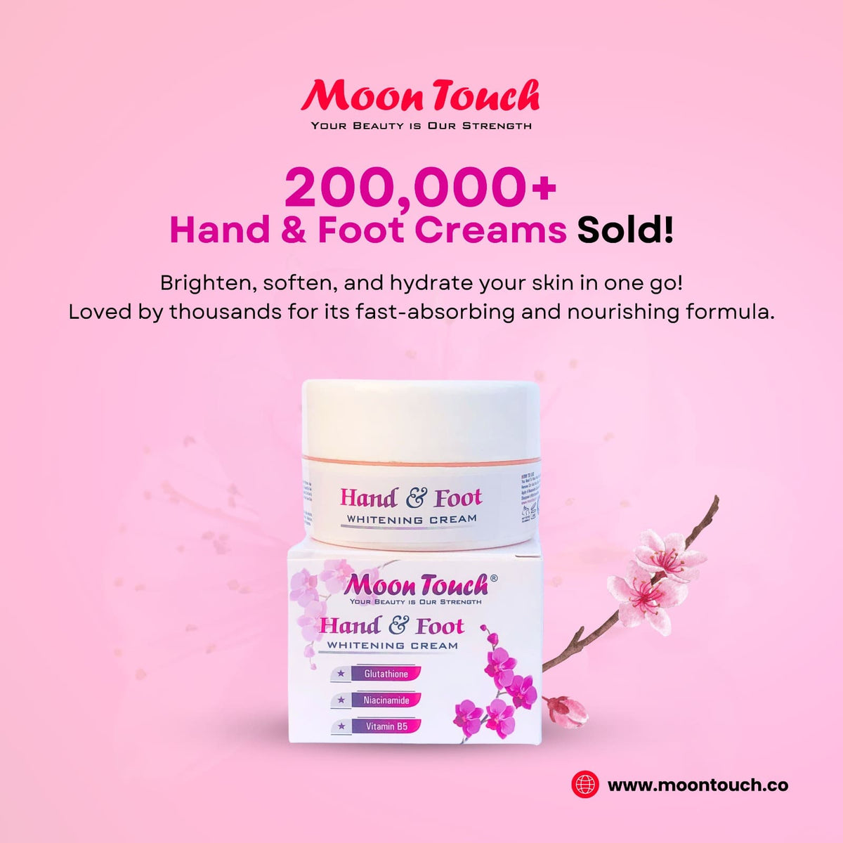 Hand & Foot Whitening Cream