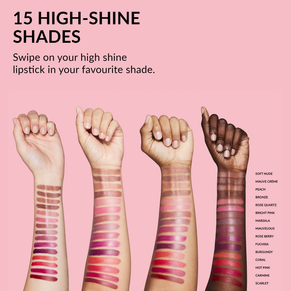 Hydramatic Shine Lipstick with a Hydrating Hyaluronic Core