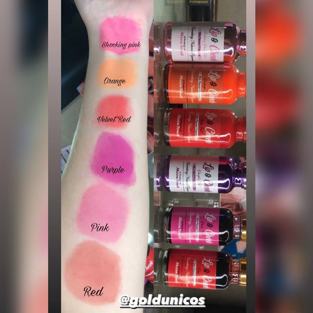Lip & Cheek Tint 20ml (free lip scrub)