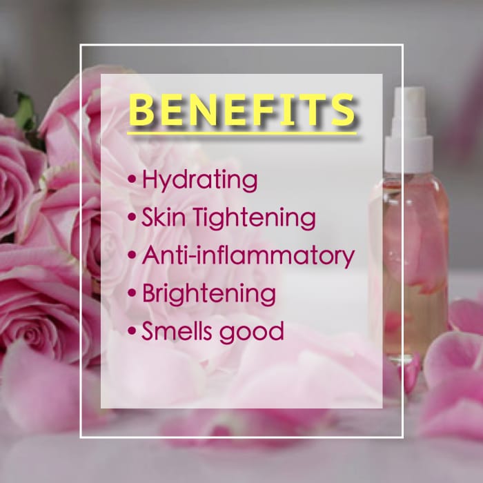 Rose Water Spray 100ml (b1 g1 free)