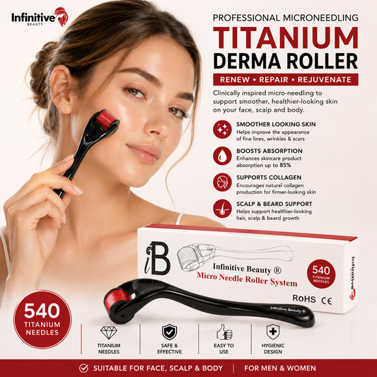 Infinitive Beauty 540 Derma Roller in Titanium Alloy  - Unisex