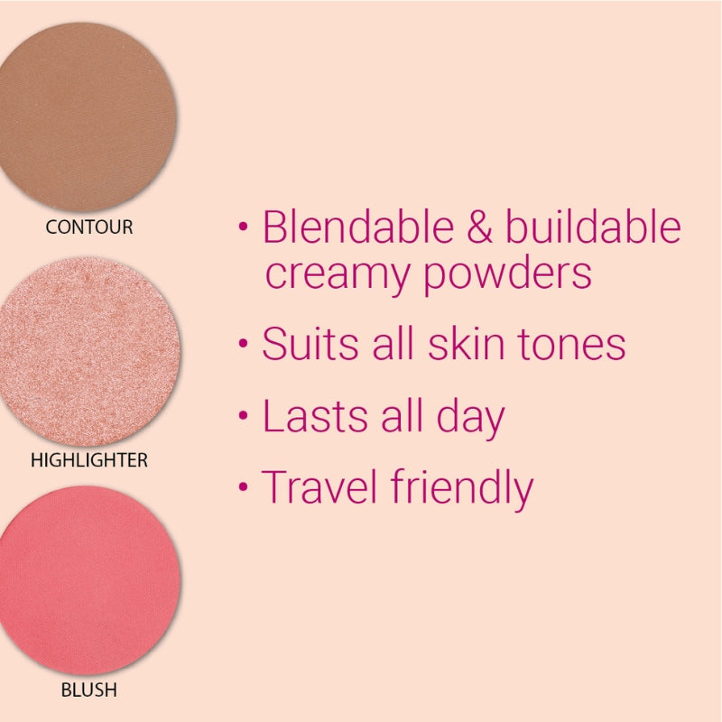 Iba Must Have Glam Makeover Face Palette, 12 g