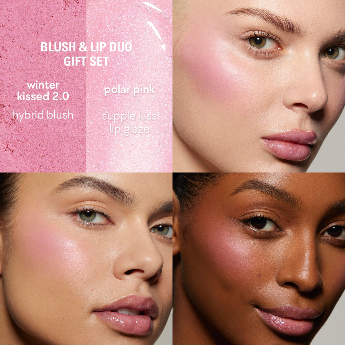 Hybrid Blush & Supple Kiss Duo Gift Set