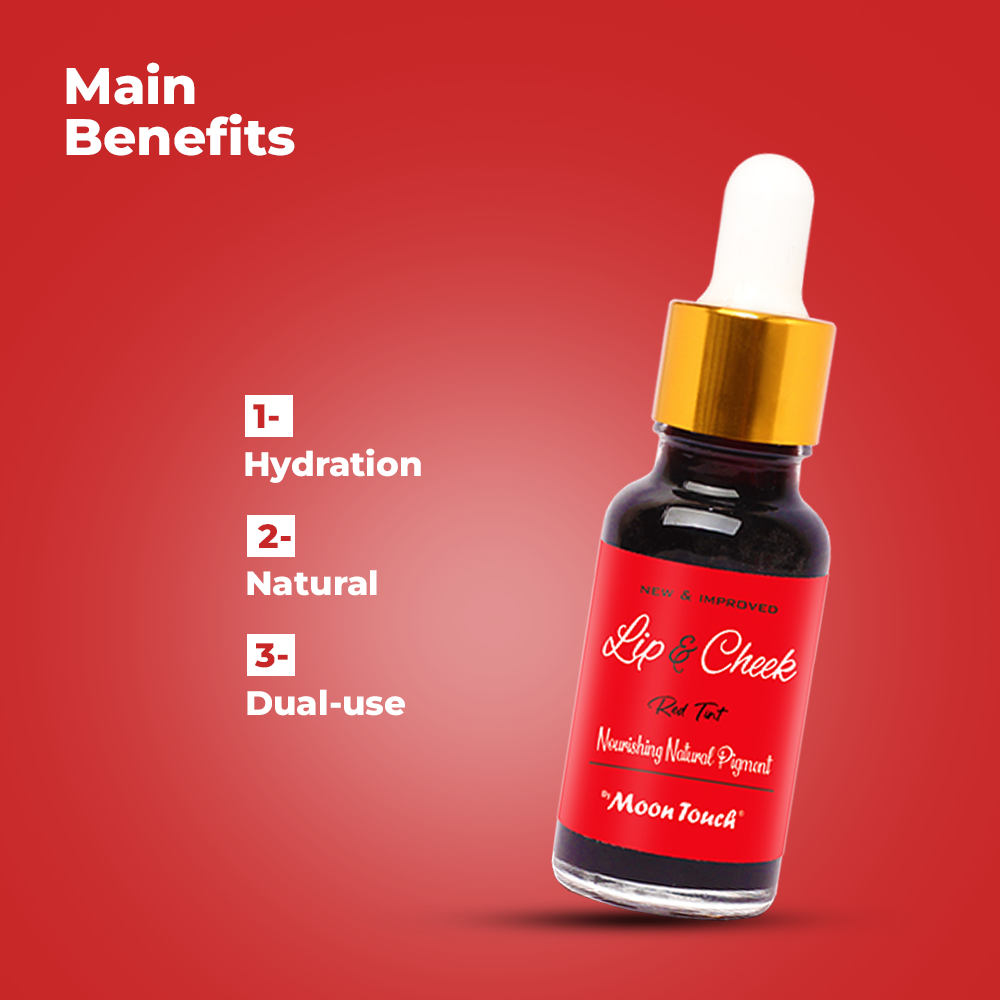 Lip & Cheek Tint 20ml (free lip scrub)