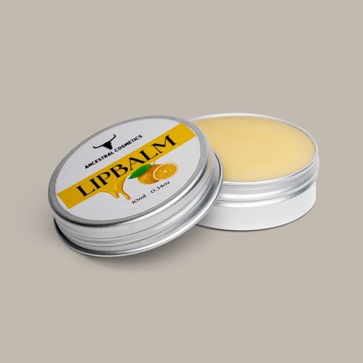Tallow & Honey Lipbalm (Orange)