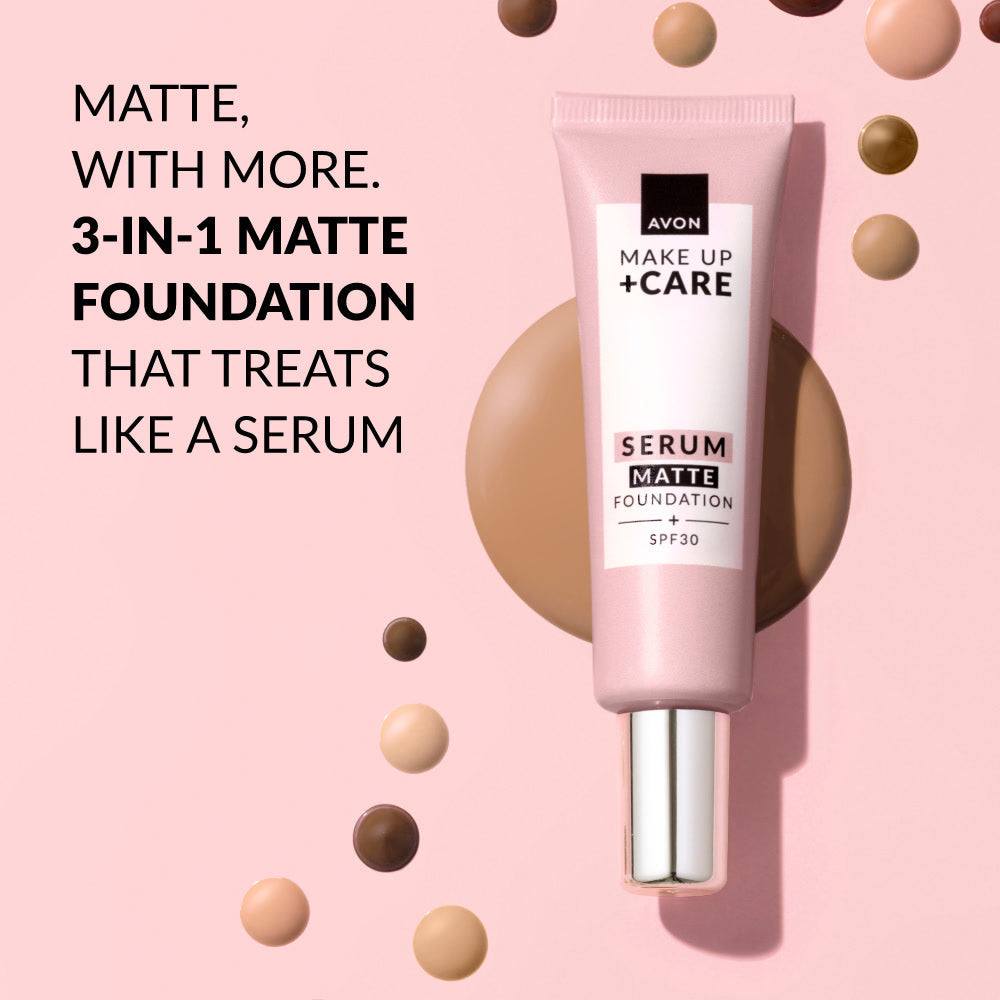 Make-up + Care Serum Matte Foundation