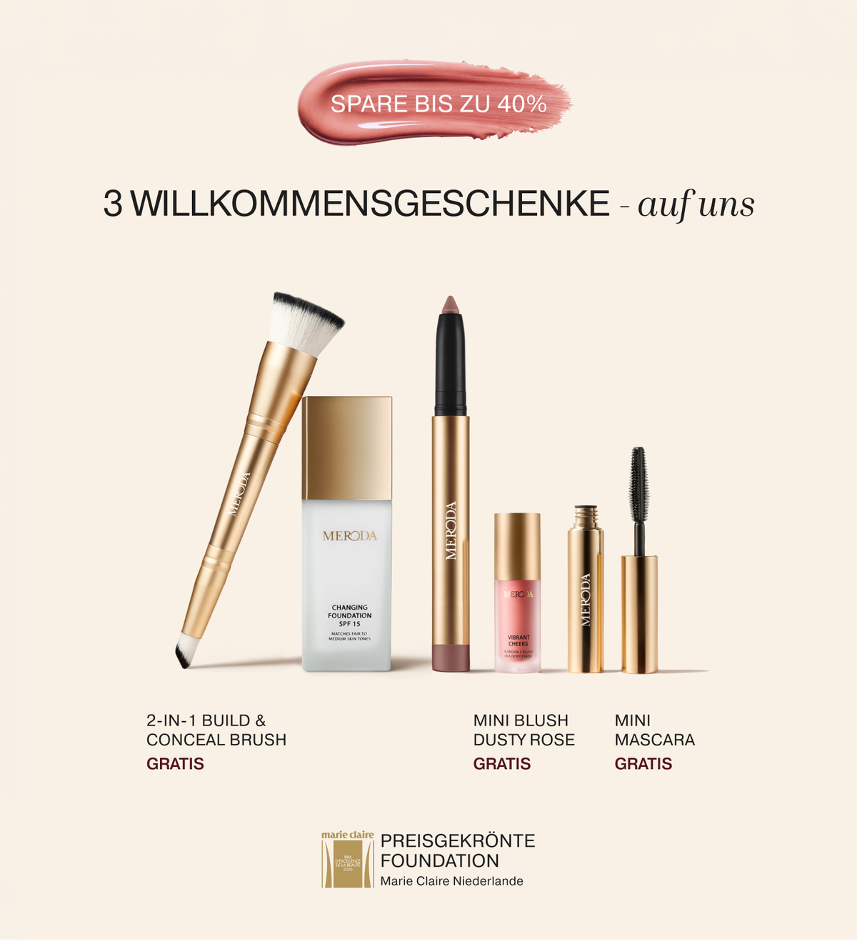 3 MINUTE BEAUTY SET (+3 Gratis-Geschenke)
