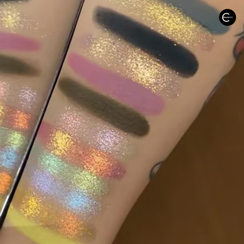 Narimi 12-Color Eyeshadow Palette – #17 Gemstone Palette