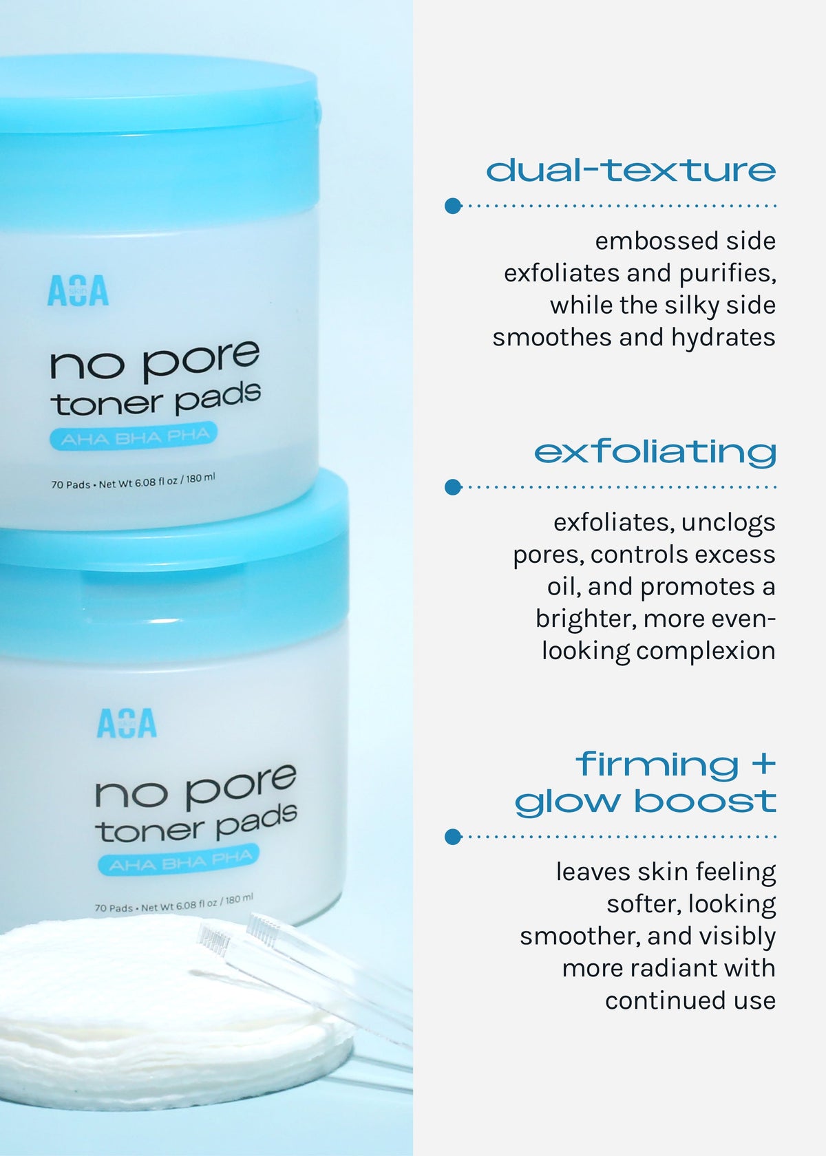 AOA Skin No Pore Toner Pads