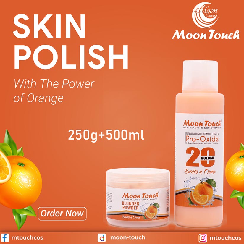 Orange Skin Polisher (Volume+Blonder)