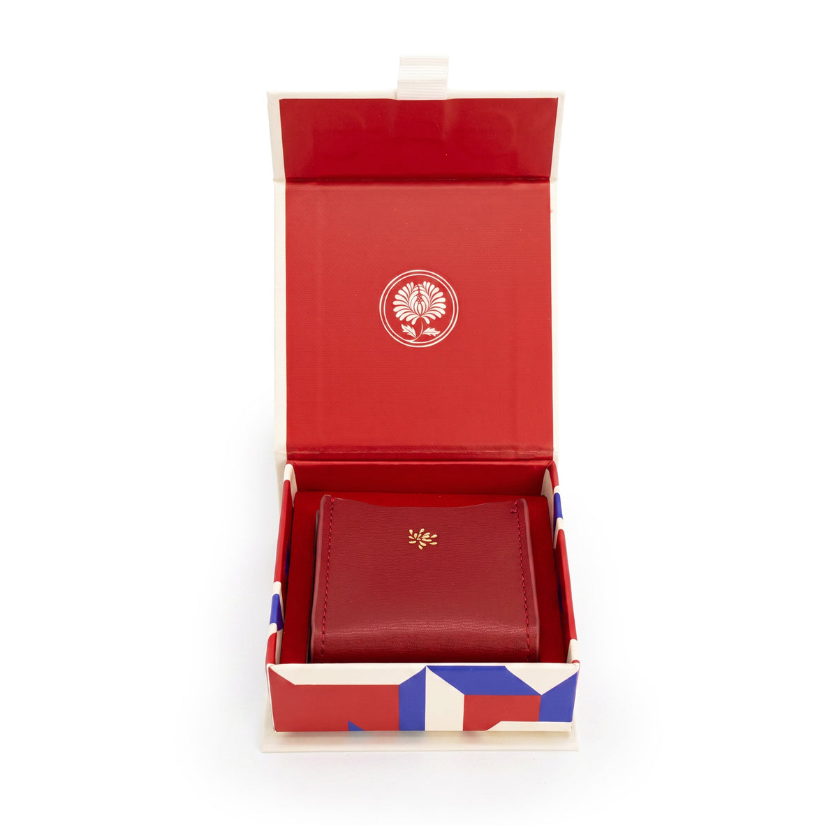 The Optimist Slim Refillable Compact with Powder & Leather Case
