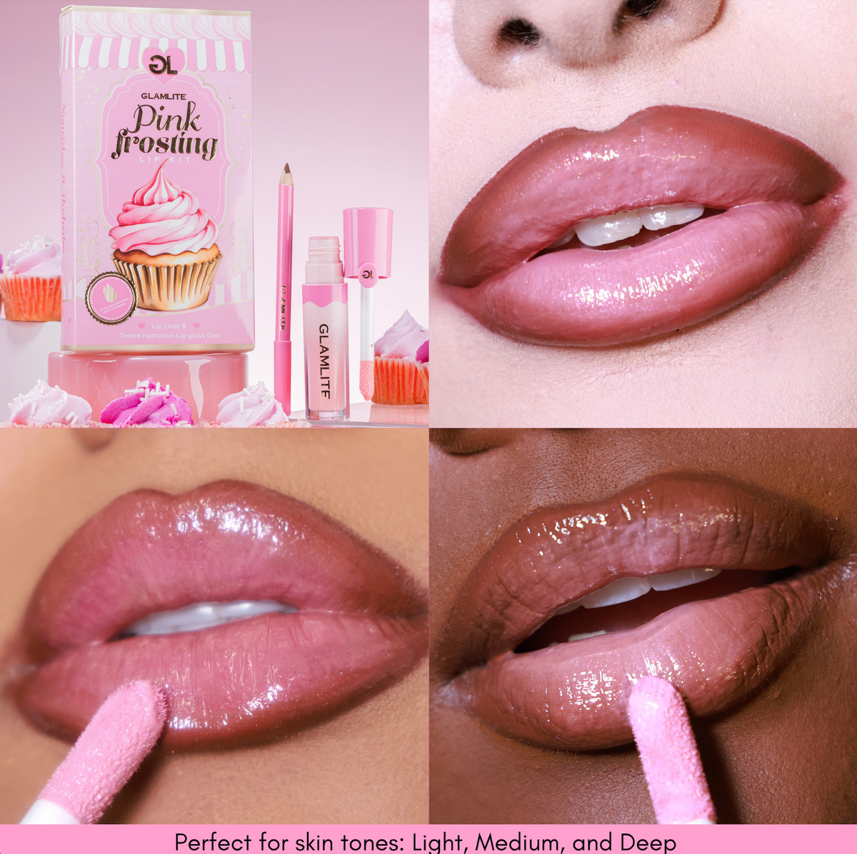 Pink Frosting Lip Kit