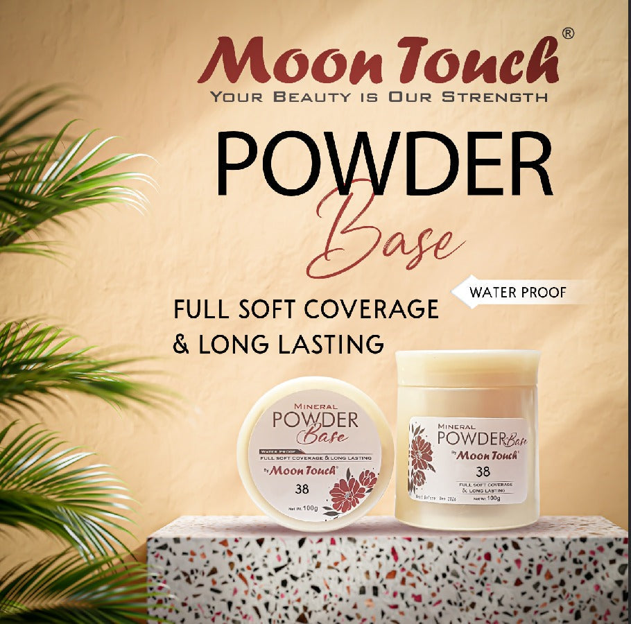 Matte Powder Base (100gm)(+free beauty blender)