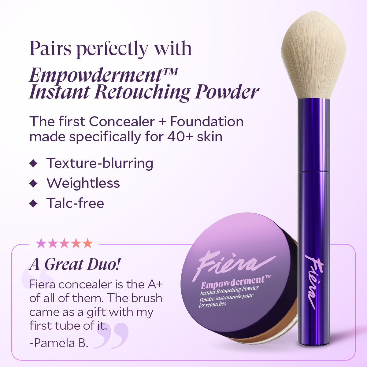 Tapered Powder Brush