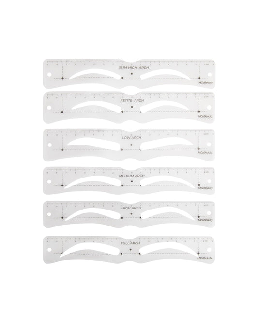 Reusable Brow Stencils 6 Pack