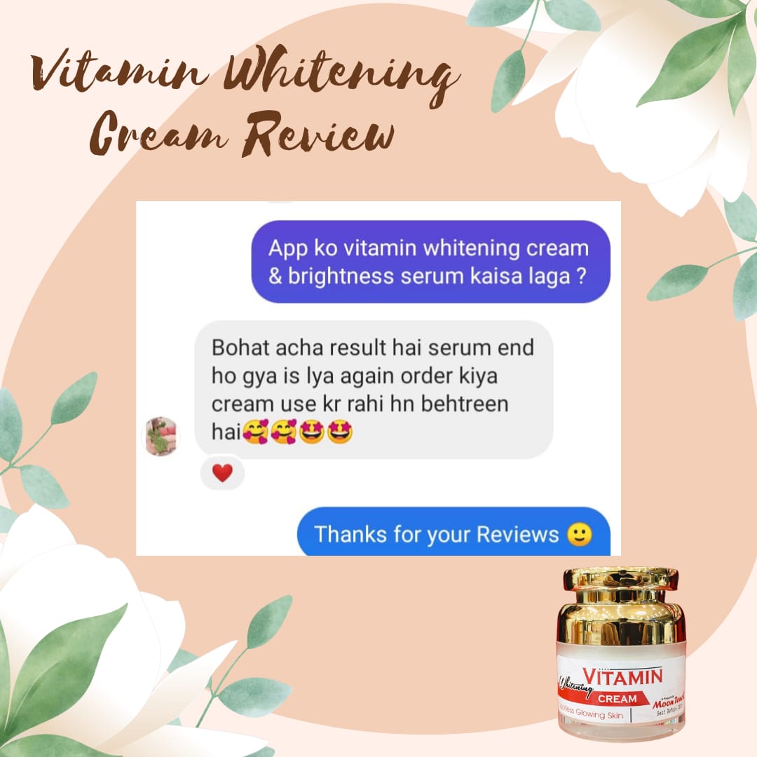 Vitamin Whitening Cream (+ Free Soap)