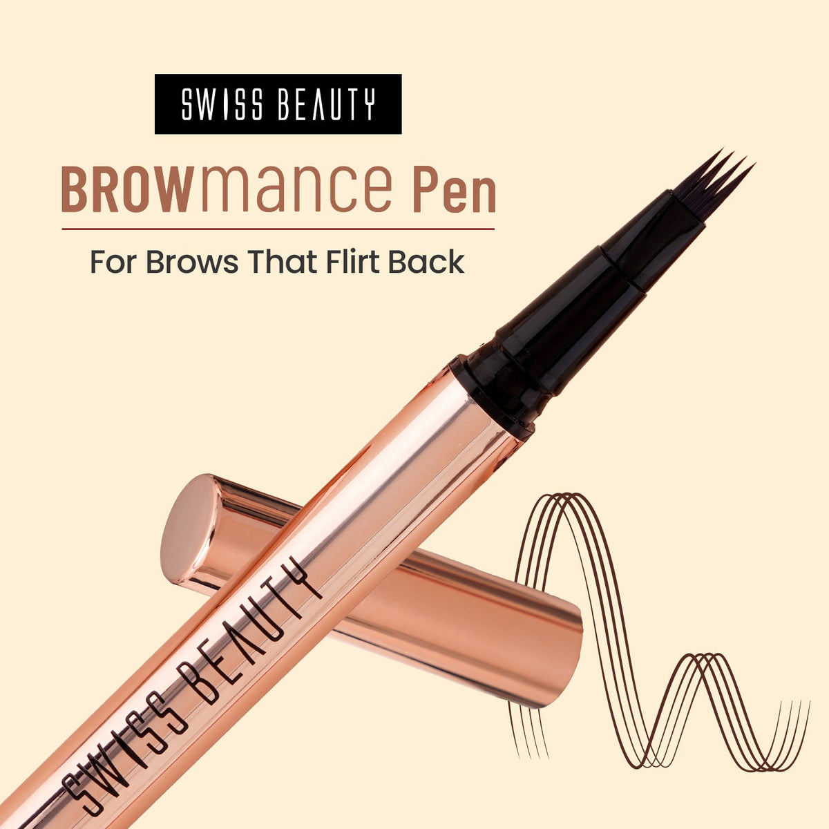 Swiss Beauty BROWmance Pen