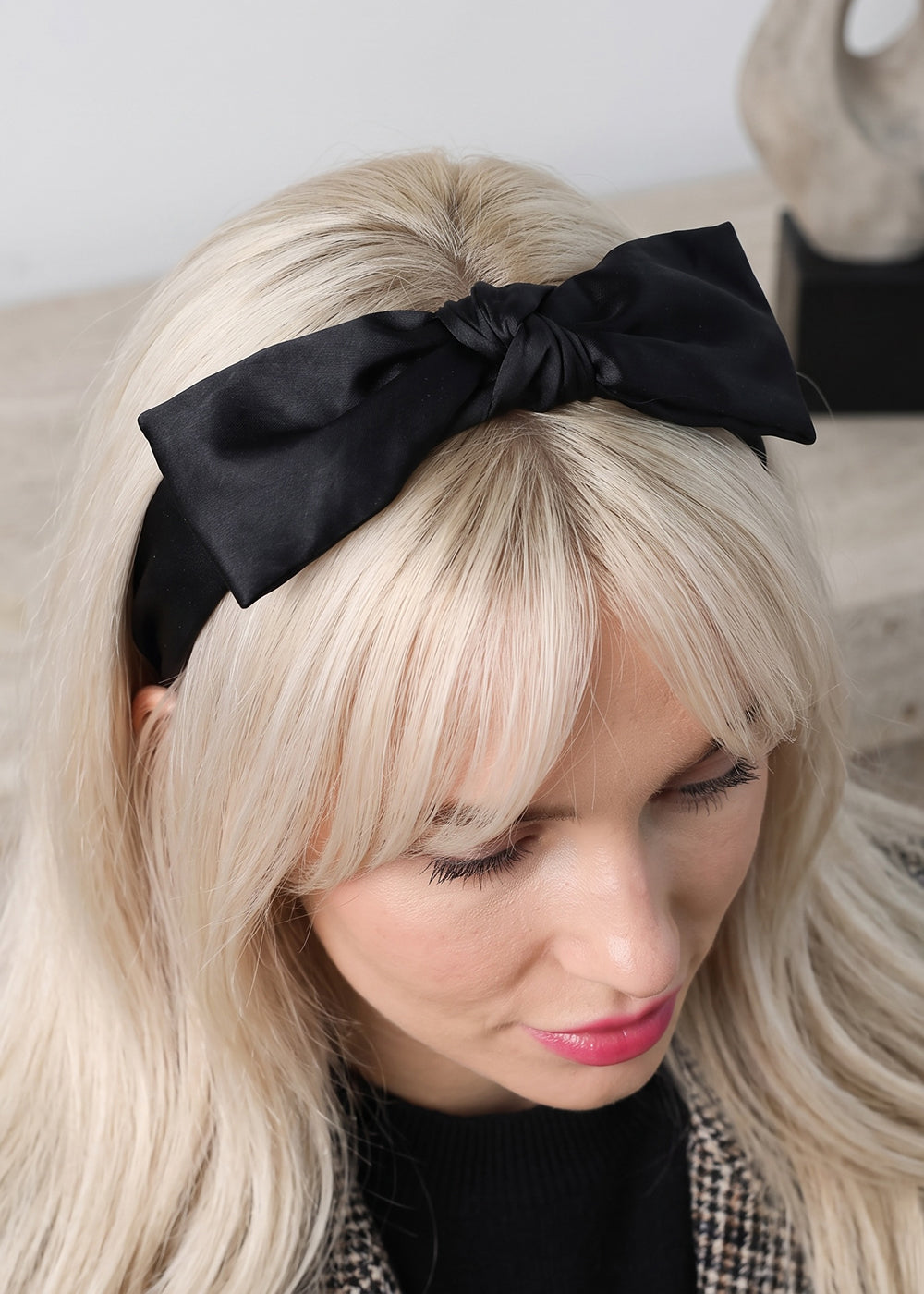 Satin Bow Headband