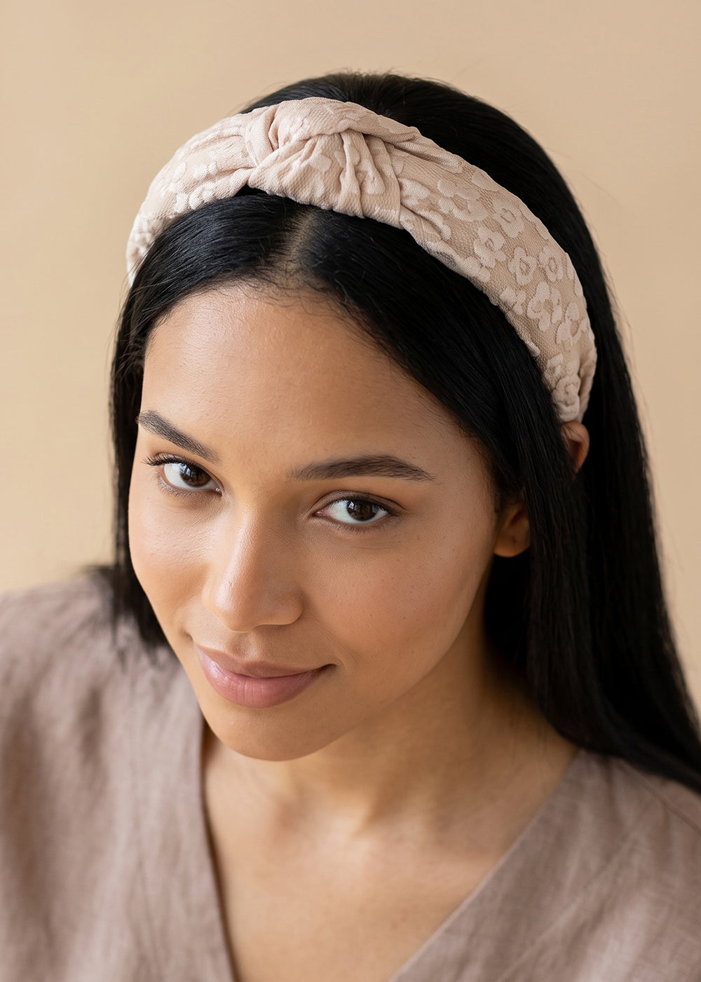 Soft Bloom Knotted Headband