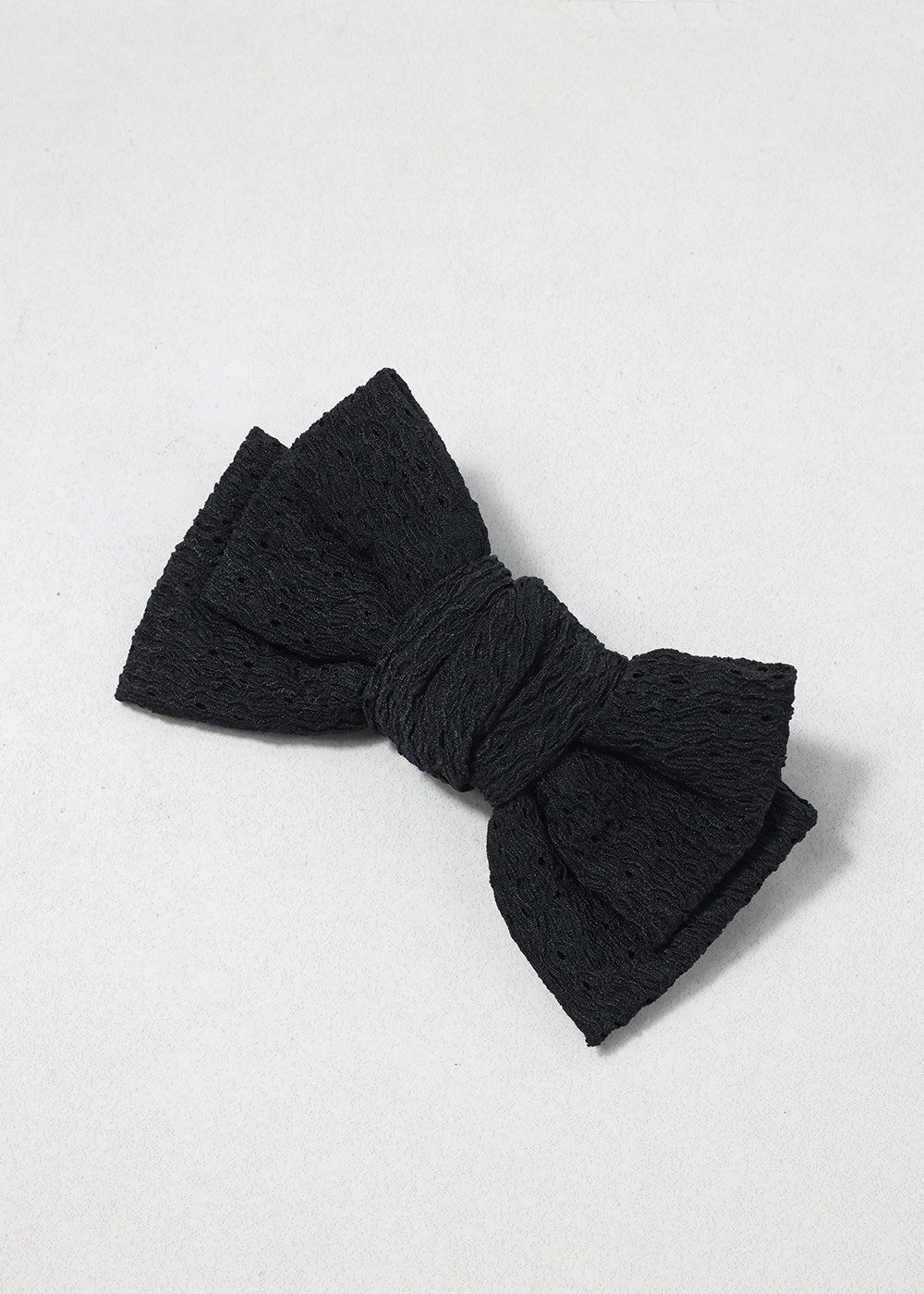 Little Black Bow Hair Clip