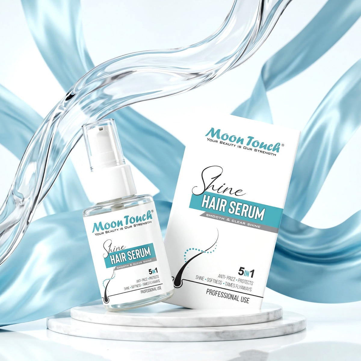 Anti Frizz Shine Hair Serum (Protect From Heat Damage)