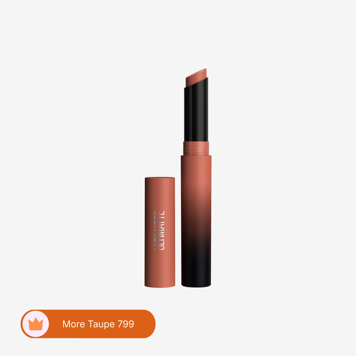 Maybelline New York Color Sensational Ultimatte Slim Lipstick, non-drying formula
