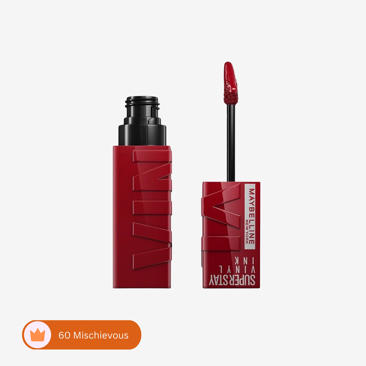 Maybelline's Superstay Vinyl Ink, 16-Hour No-Budge Liquid Lipcolor 4.2ml