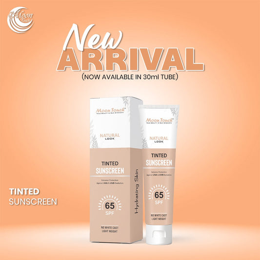 Natural Look Tinted Sunscreen 50ml Tube