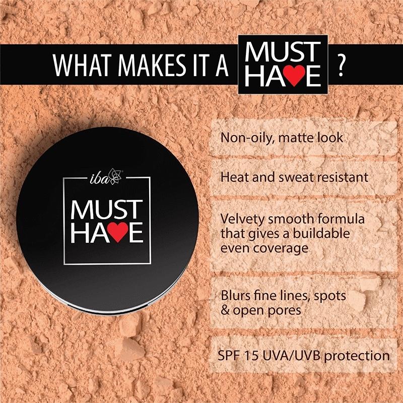 Iba Must Have Velvet Matte Compact,9 g
