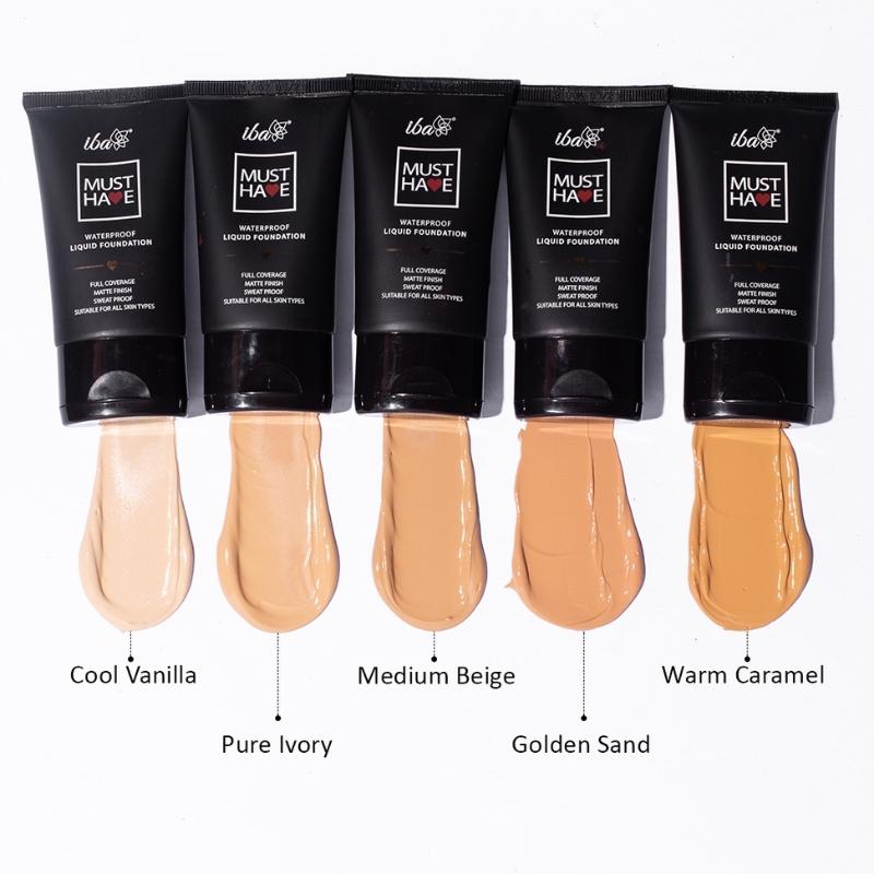 Iba Must Have Waterproof Liquid Foundation 30 ml