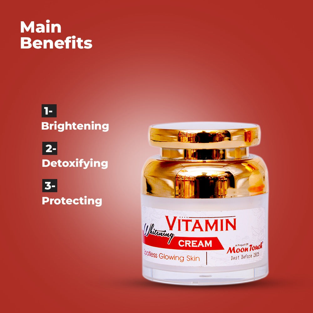 Vitamin Whitening Cream (+ Free Soap)