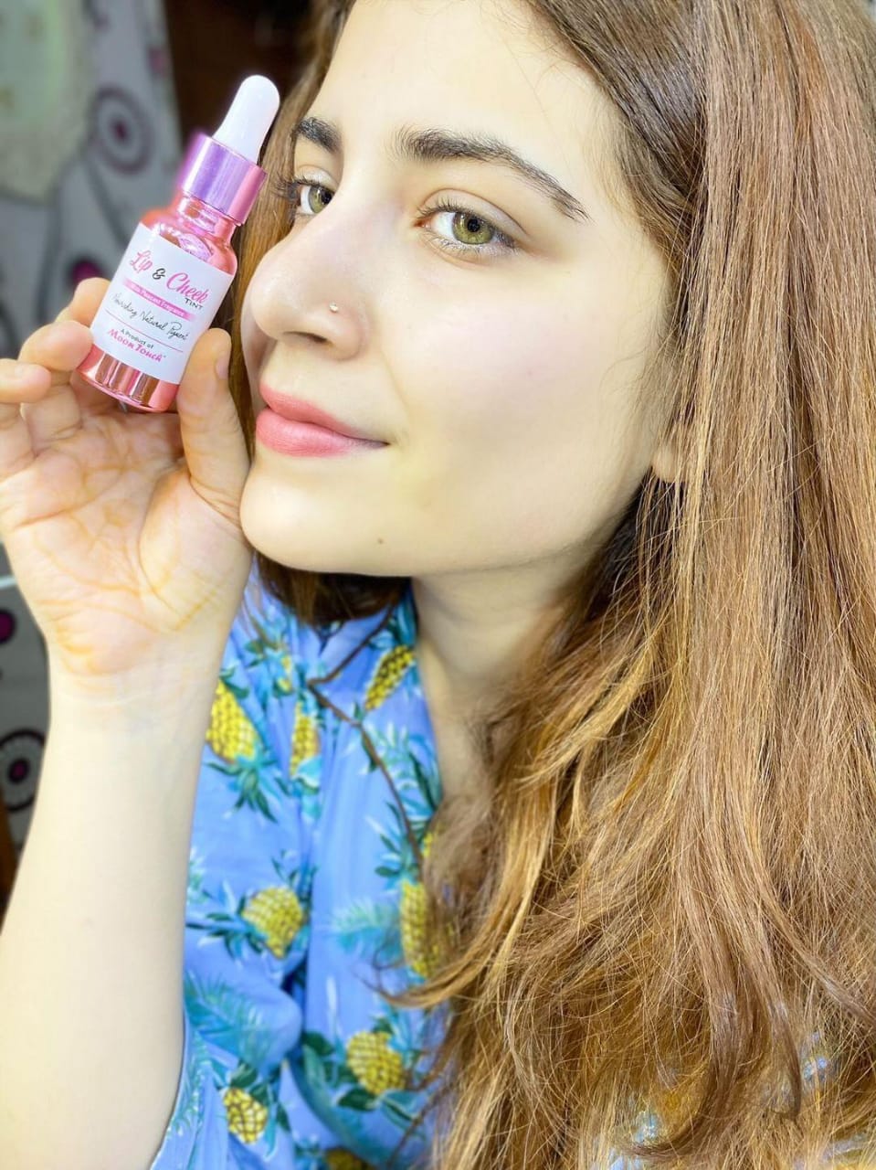 Lip & Cheek Tint 20ml (free lip scrub)