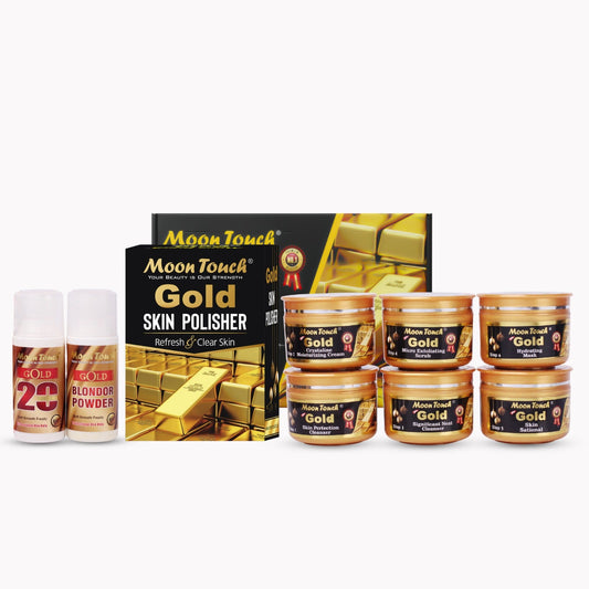 Gold Facial Set 50ml with Mini Polisher