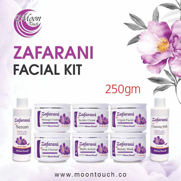 Zafarani Facial Set (Salon Size) + Free Zf Soap & Sponge