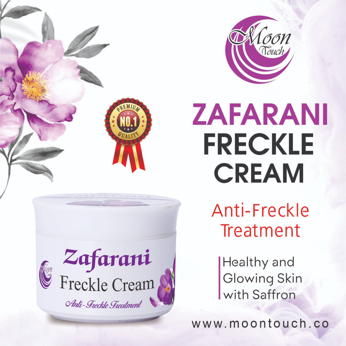 Zafarani Freckle Cream + Free Serum 5ml