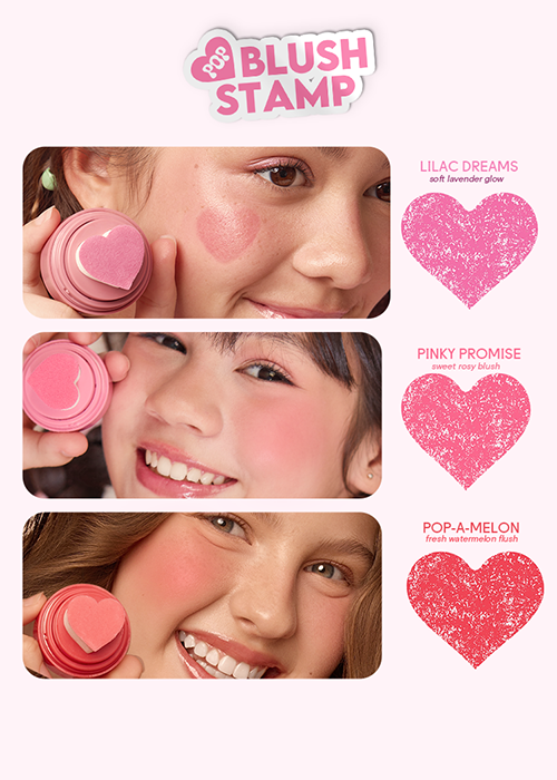 blk cosmetics pop blush stamp (cushion blush)