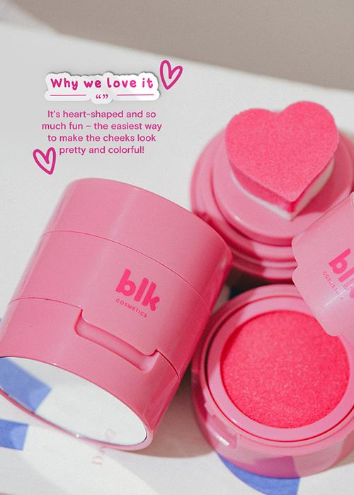 blk cosmetics pop blush stamp (cushion blush)