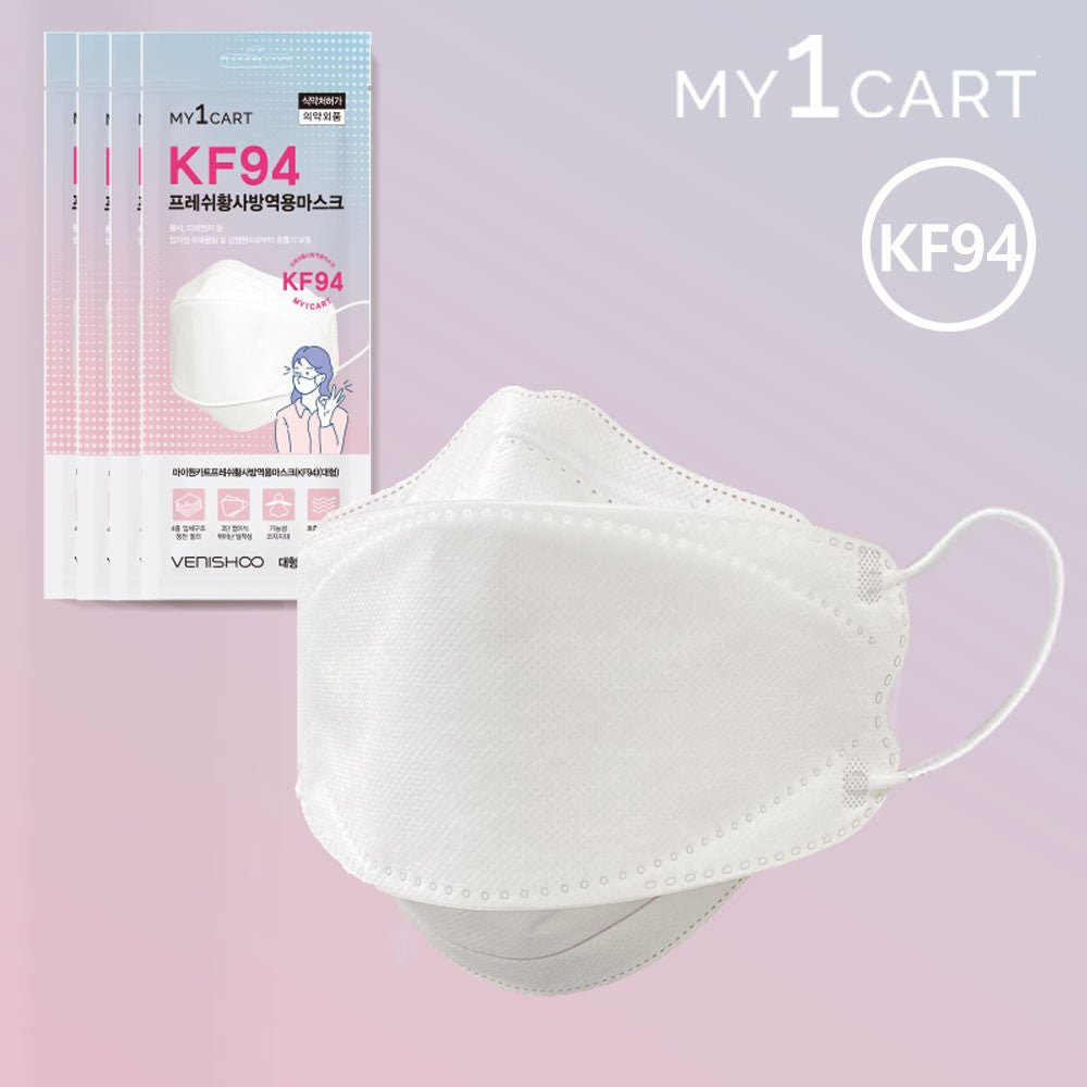 My1Cart KF94 Mask Fresh White 1 piece