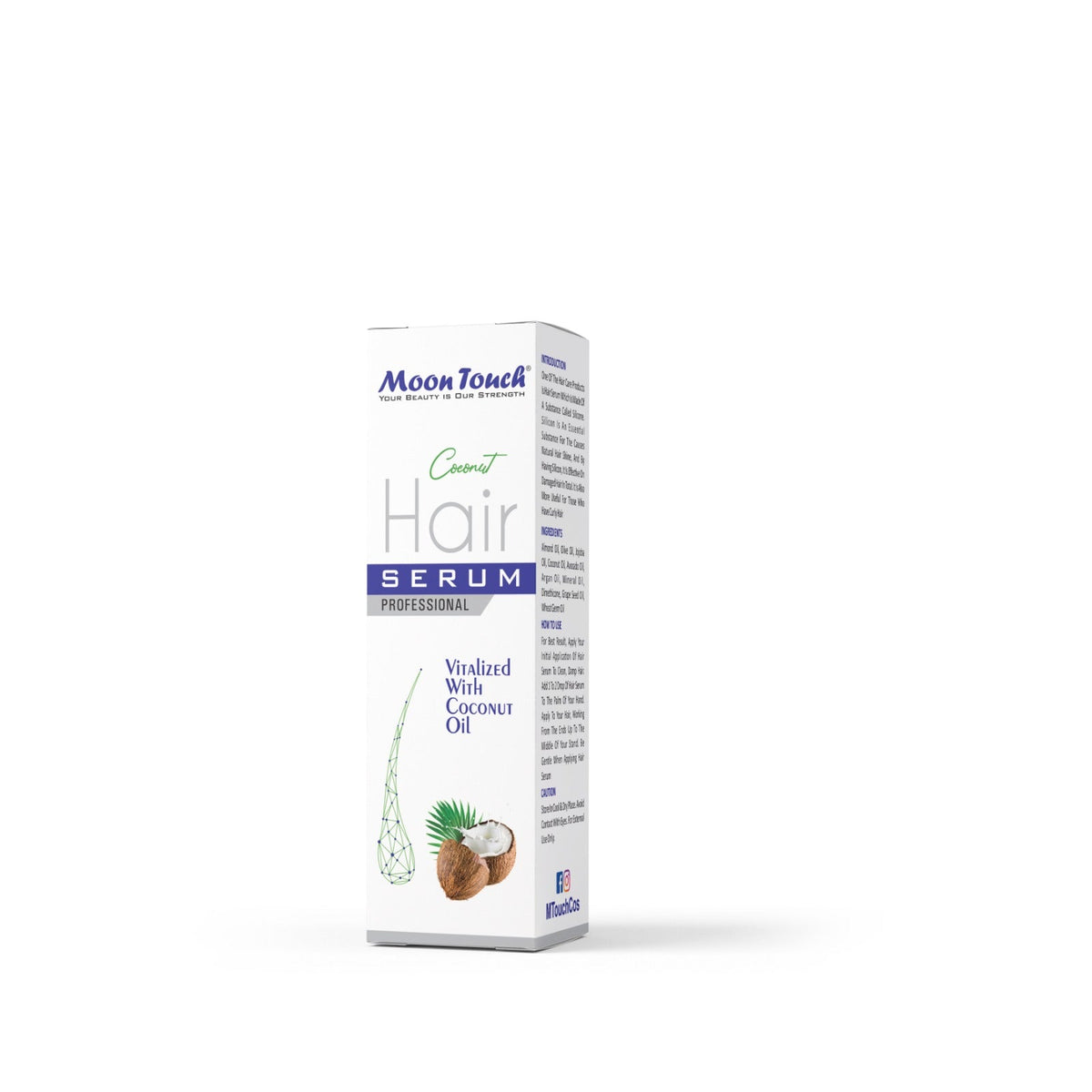Coconut Hair Serum (Hydrate & Soften Hair)