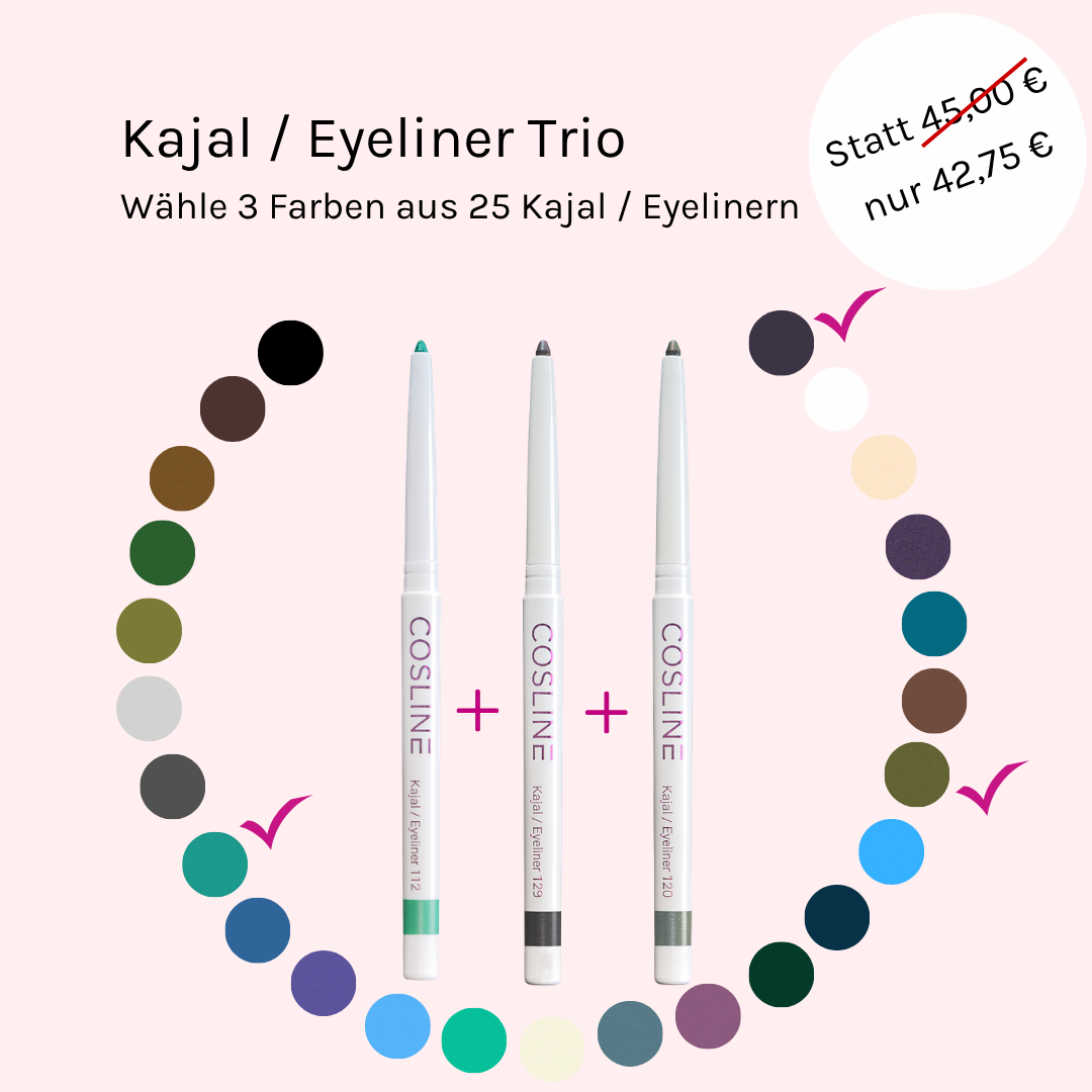 Kajal / Eyeliner Trio - Set