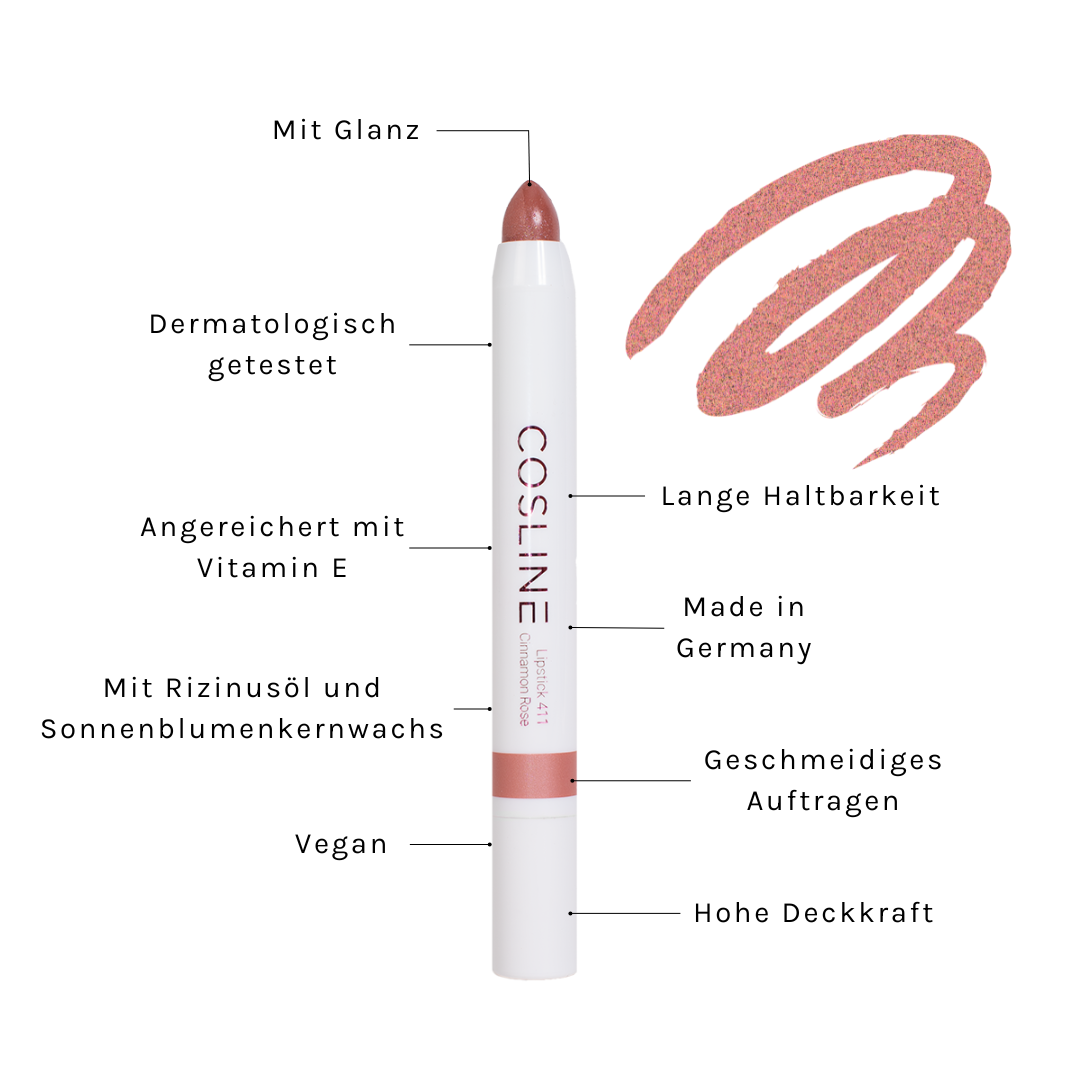 411 - Lippenstift Cinnamon Rose