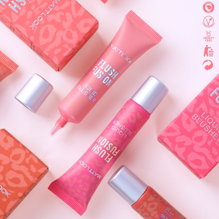 MATT LOOK Flush Fusion Liquid Blusher for Cheeks