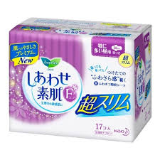 Kao Laurier Super Slim Heavy Day Pads W/Wings 25Cm 17Pcs