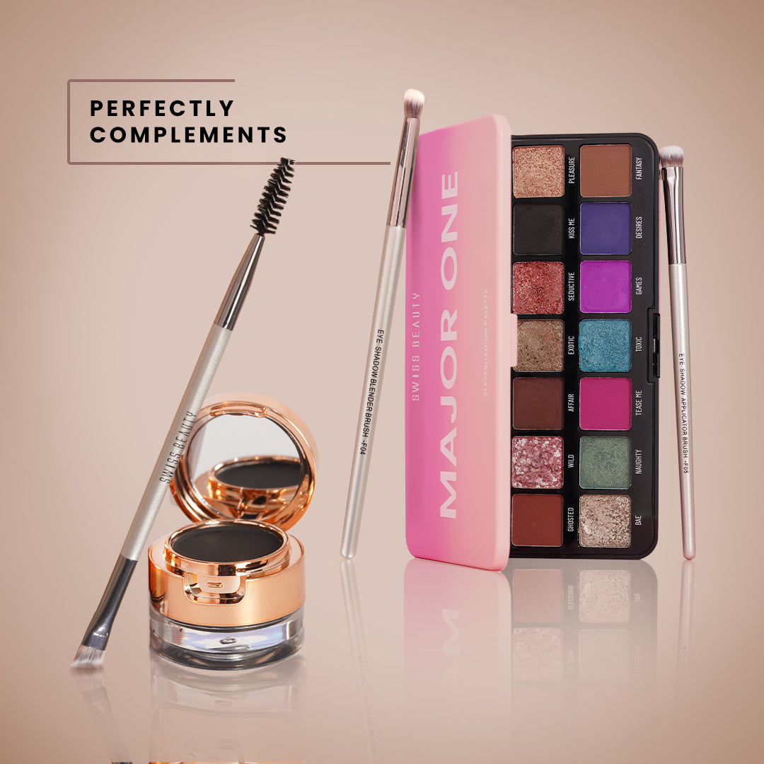 Professional Face & Eye Brush Set